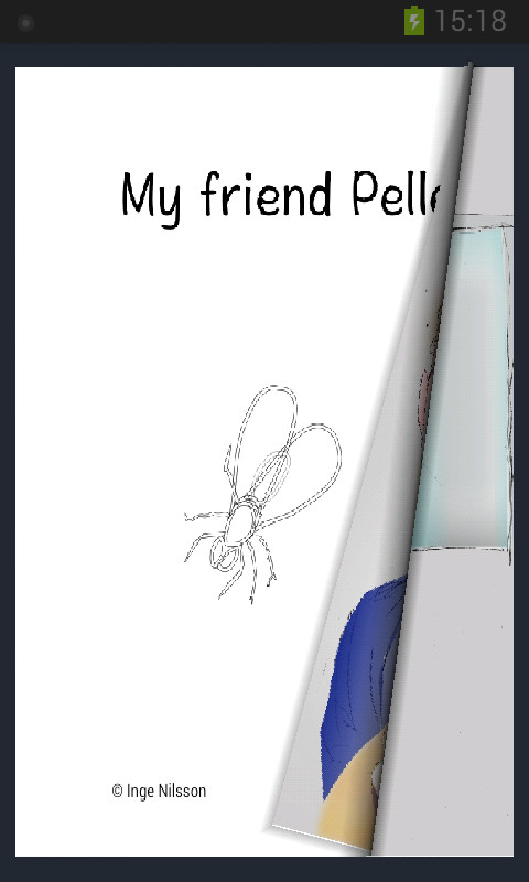 Screenshot from the book "My friend Pelle"
