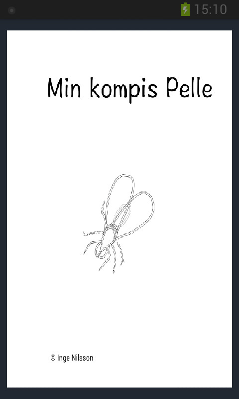 Skärmdump från boken "Min kompis Pelle"
